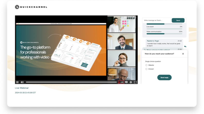 Convert leads in engaging webinars